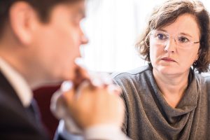 Agnes Streissler-Führer; Mitglied der GPA-djp Bundesgeschäftsführung: "Technik und Technologie müssen den Menschen dienen und nicht umgekehrt." Foto: Michael Mazohl